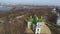 Church of the Savior on Berestove in Kiev-Pechersk Lavra aerial view