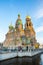 Church of Savior on the Spilled Blood. 1880s church with vibrant, lavish design - Saint Petersburg, Russia