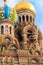 Church of the Savior on Spilled Blood or Cathedral of the Resurrection of Christ is one of the main sights of Saint Petersburg