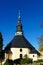 Church in Seiffen Ore Mountains in Saxony Germany