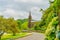 Church on the shore of Lagoa das Furnas, Sao Miguel, Azores Islands, Portugal