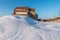 Church on a snowy hill