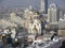 Church on the Spilled Blood view from above. Ekaterinburg. Russia.