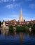 Church spire, Abingdon, England.