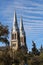 Church Spires Holy Rosary Cathedral Regina Saskatchewan