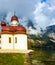 Church St Bartholomew on the shore of lake KÃ¶nigssee