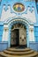 The Church of St. Elizabeth commonly known as Blue Church is a Hungarian Secessionist Jugendstil, Art Nouveau Catholic church