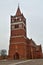 Church of St. George, founded in 1313, formerly Friedland Church. City Pravdinsk, before 1946 Friedland, Kaliningrad region,