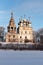 Church of St. John Chrysostom with bell tower in Vologda