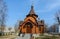 The Church of St. Luke of Crimea and the Apostle and Evangelist Luke on the territory of the Gomel Regional Clinical Hospital.