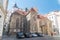 Church of St. Martin in the Wall, Gothic church with Romanesque grounds, situated in the Old Town of Prague