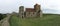 Church of St Mary in Castro in Dover castle - historical fortress - above the English channel