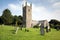 Church of St Mawgan in Meneage Cornwall England located on The Lizard peninsula south of Helston