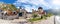 Church of St. Nicholas in Kotor, sunny panorama, Montenegro