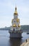 The Church of St. Nicholas the Wonderworker on the water in Kiev