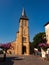 Church of the St Pierre of Arzacq-Arraziguet, small town along the Le Puy Route