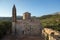 The Church of St. Spyridon in Old Kardamili, Greece