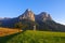 Church St. Valentin and mountain Schlern