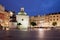 Church of St. Wojciech in Krakow at Night