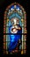 Church stained glass window