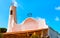 Church of Stella Maris in Porto Cervo Sardinia Italy reflex