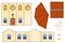 Church Template Paper Craft Simple Model Sheet