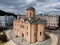 Church of the Tithes by day. Aerial. Kyiv. Ukraine