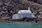 Church to hot volcanic springs, Santorini, Thira Island, Cyclades Islands