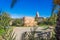 Church of Toplou Monastery in the northeastern part of Crete, Greece near the famous palm beach of Vai