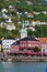 Church tower in Bergen, Norway