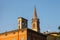 Church Tower in historic city center of Vignola