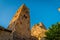 Church tower in Moustiers Sainte Marie