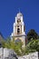 Church tower on the Symi island