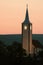 Church tower in Transylvania