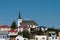 Church in town of Borgarnes in Iceland