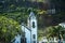 The Church in the Town of Ribeira Brava in the north of the Island of Madeira