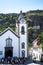 The Church in the Town of Ribeira Brava in the north of the Island of Madeira