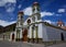 A church in the town of Sigchos