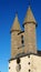 Church with twin bell towers