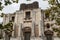 Church with the unfinished facade in the historic centre of Catania