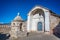 Church of the village of Parinacota in Chile South America