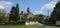 Church and village of Vetheuil in Val d Oise