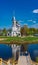 Church in Vologda, Russia. Religion and travel