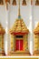 Church window carved Thai motifs beautifully