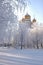 Church in the winter