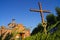 Church, wooden, building, green, old, village, traditional