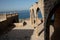 Church yard in Batroun