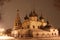 Church in Yaroslavl at night