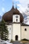 Church in Zelezna Ruda in Sumava national park, Czech Republic