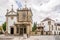 Churches Dos Coimbras and Sao Joao do Souto in the streets of Braga - Portugal